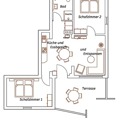 Seestrasse Apartament *